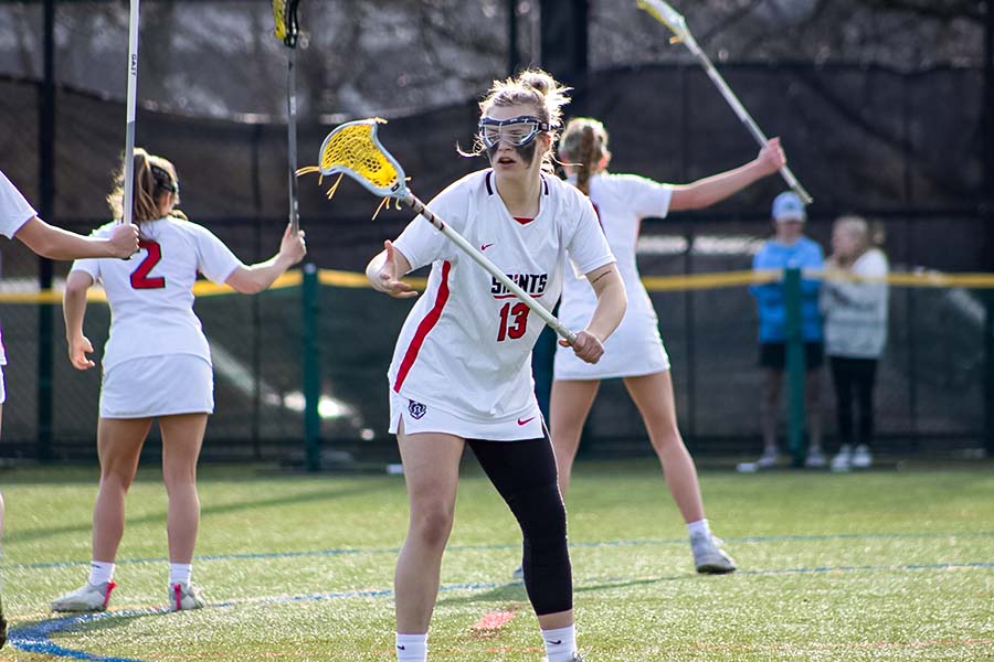 D'Youville University Women's Lacrosse Player
